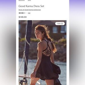 Free People Good Karma Dress Set